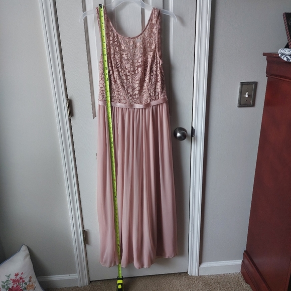 Celebrate DB Studio - Formal Junior/Ladies Bridesmaid Dress Sand/Beige/Tan - Picture 8 of 15